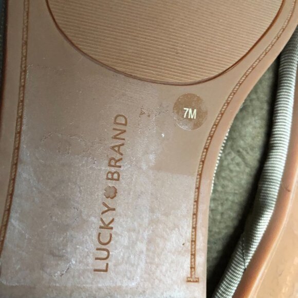 Lucky brand Arvy slip on women's slide shoes size 7M - Picture 5 of 7